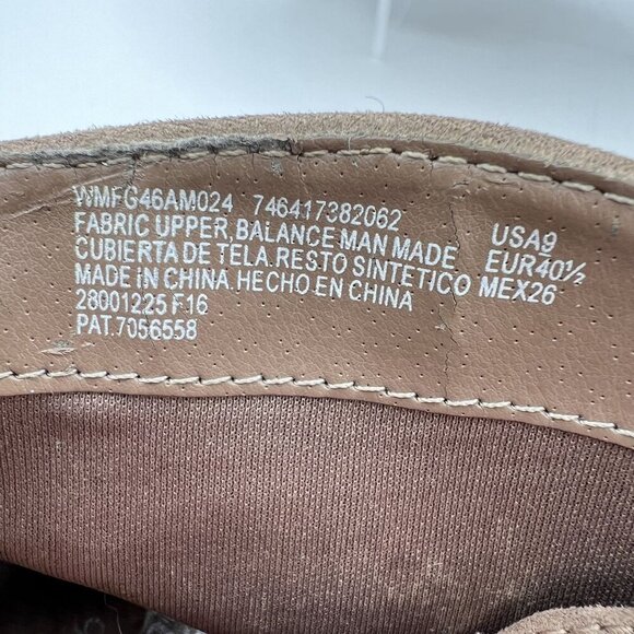 Faded Glory Women 9 Brown Fringe Faux Suede Zip Heel Ankle Boots Western Cowgirl - Picture 11 of 16